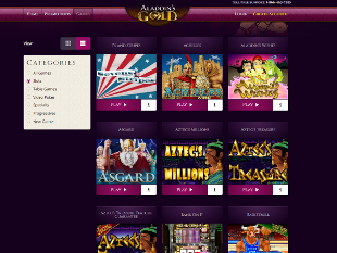 Aladdin's Gold Casino Lobby